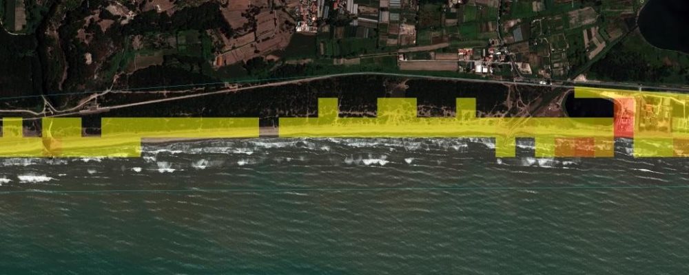 screen scroll Beach Litter Density Map Lido, Italy