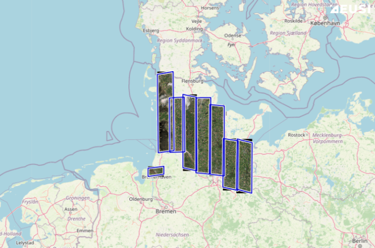 Satellite imagery collections plan
