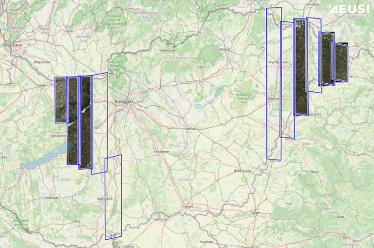 Satellite imagery collections plan