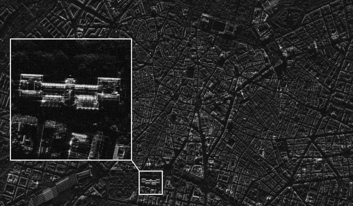 SAR imagery Madrid, Spain - 16cm
