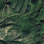 Close view of the landslide in Niscemi, Sicily