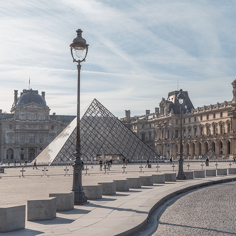 Louvre in Paris, France