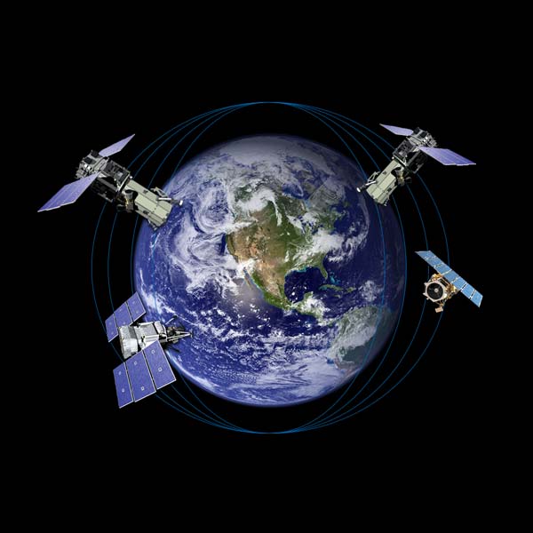 WorldView satellite constellation