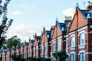 houses with red brick