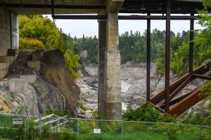 Bridge collapsed
